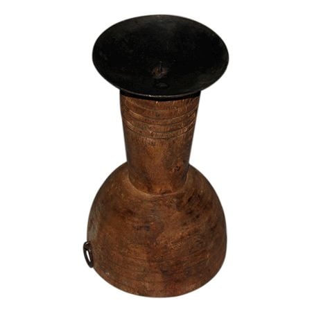Hand Made Wooden Candle Stand-30